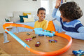 Rapid Raceway Champion Action Hot Wheels Championship Track Speed Boost Oval Track Ages 4 And Older - Creative Track-Building Edition