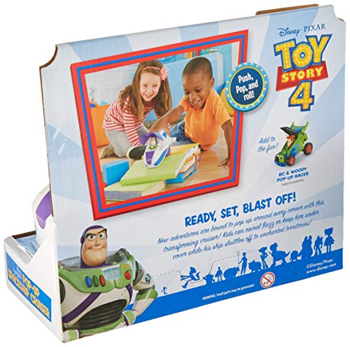New Fisher-Price Disney Pixar Toy Story 4 Buzz Vehicle - Space-Themed Activity Set