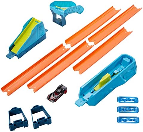 Track Builder Pack Assorted Curve Parts Connecting Sets Ages 4 And Older - Creative Track-Building Edition