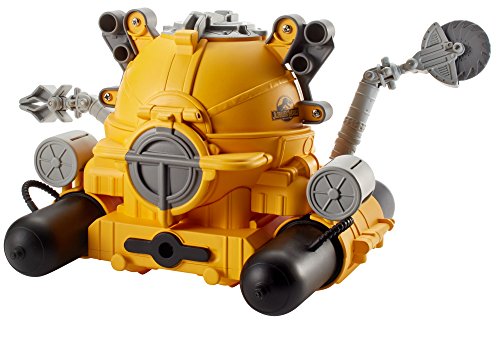 MATCHBOX JURASSIC WORLD VEHICLE DEEP-DIVE SUBMARINE Vehicle - Naval-Themed Activity Set