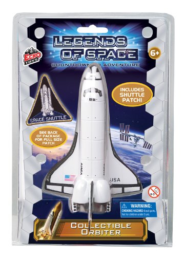Legends Of Space – Collectible Space Shuttle Orbiter With Pat - Space-Themed Activity Set