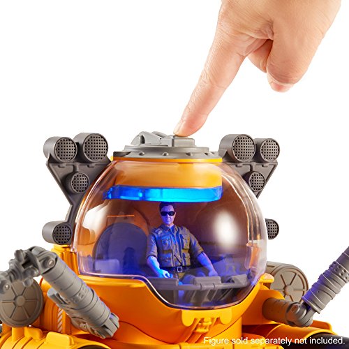 MATCHBOX JURASSIC WORLD VEHICLE DEEP-DIVE SUBMARINE Vehicle - Naval-Themed Activity Set