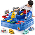 Deals Kids Race Track Car Adventure Toy For Toddlers – Car Rescue Adventure Toys Gifts For Boys Age 3 Car Toys For Toddlers 2-4 Years Educational Puzzles Car Toys For 4 5 6 Year Old Boys Girls - Creative Track-Building Edition