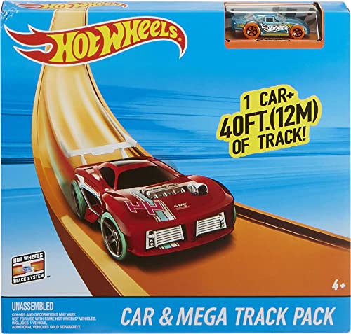Car & Mega Track Pack Amazon Exclusive - Creative Track-Building Edition