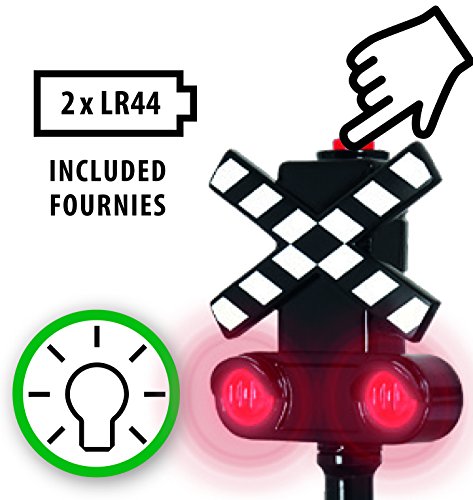 RIO Crossing Signal Toy - Interactive Railway Play Set