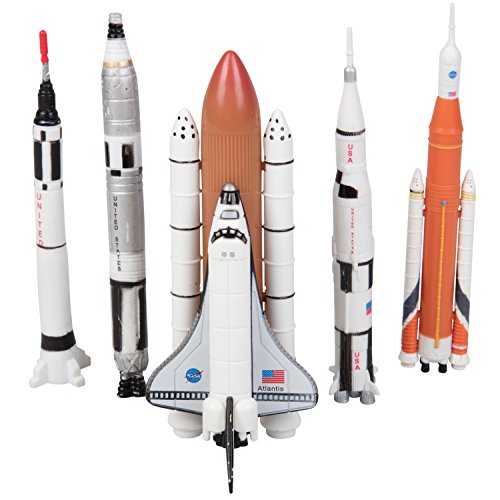 Legends Of Space : Countdown To Adventure – History Of American Space Flight 10 Piece Set - Space-Themed Activity Set