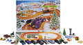 Top 10 2021 Advent Calendar With 24 Surprises That Include 8 1:64 Scale Vehicles & Other Cool Accessories Plus A Play Pane Mat For Collectors & Kids 3 Years Old & Up - Creative Track-Building Edition