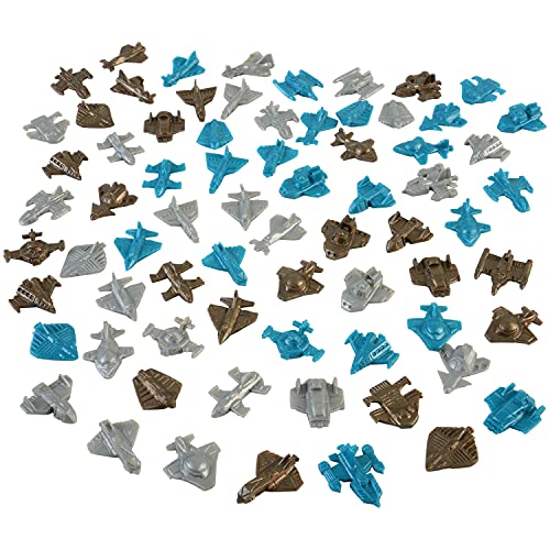Promo Mini Space Ship Cruisers Vehicle (Lot Of 72) Assorted Color - Space-Themed Activity Set