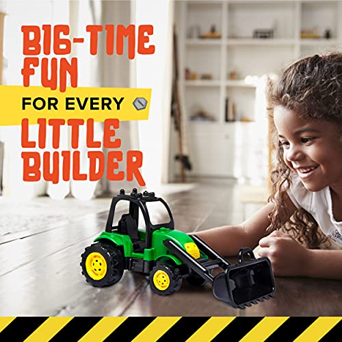 Top 10 Toy Tractor Truck Construction Vehicle For Kids And Toddlers - Hands-On Tractor Play Collection