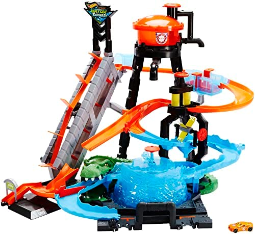 Color Shifters Sharkport Showdown Amazon Exclusive - Creative Track-Building Edition