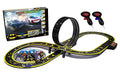 Micro Scalextric Justice League Batman Vs Joker Battery Powered 1:64 Slot Car Race Track Set G1155T Black - Creative Track-Building Edition