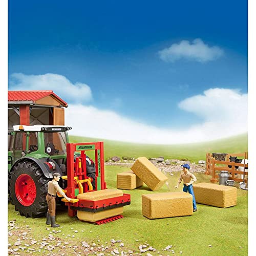 4 Block Hay Bales - Creative Track-Building Edition