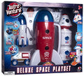 Stro Venture Deluxe Space Playset Toy – Space Shuttle Space Station & Capsule Space Rover & Rocket W/Lights And Sound – Space Toys For Boys And Girls - Space-Themed Activity Set