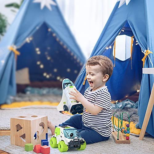 Cheap Space Shuttle Toys For 3 4 5 6 7 Year Old Boys Lights & Sounds Space Toys For Kids 3-5 With 2 Astronauts Toy Shuttle And Rover Spaceship Toys Playsets Birthday Easter Boys Girls - Space-Themed Activity Set