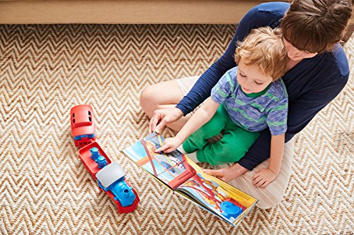 Top 10 Ain & Storybook Set – Pretend Play Motor Skills Reading Kids Toy Vehicle Gift Set. No BPA Phthalates PVC. Dishwasher Safe Recycled Materials Made In USA - Interactive Railway Play Set