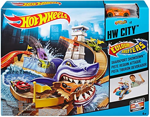 Color Shifters Sharkport Showdown Amazon Exclusive - Creative Track-Building Edition